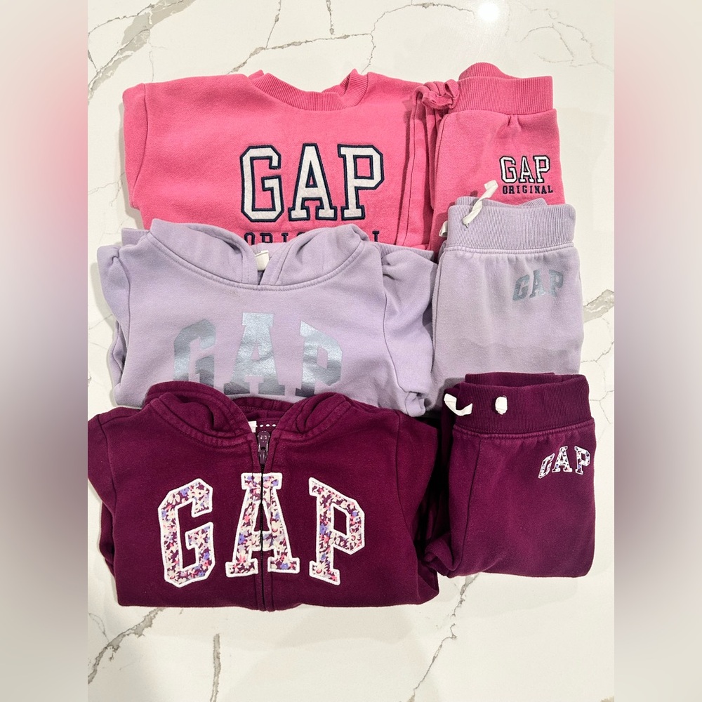 GAP Kids Pink and Purple Outfit Set
